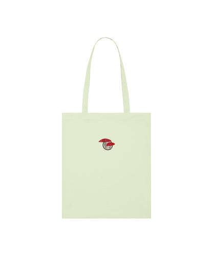 Fly Agaric Mushroom Embroidered Tote Bag
