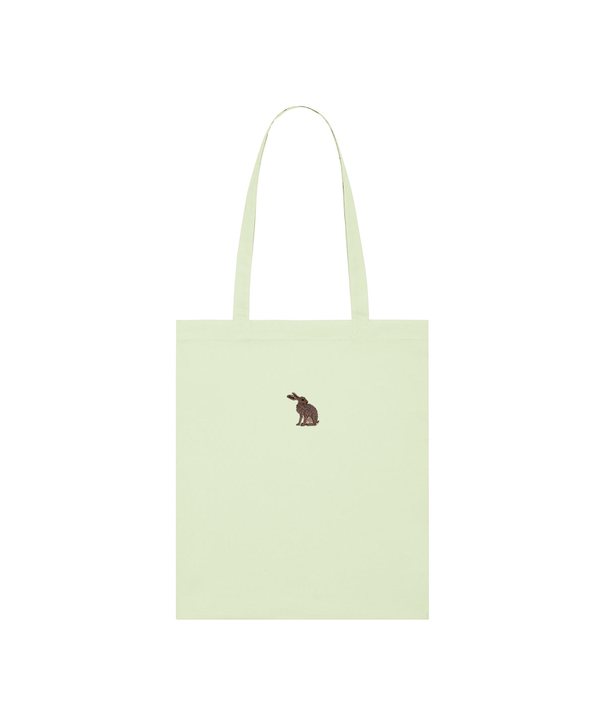 Hare Embroidered Tote Bag
