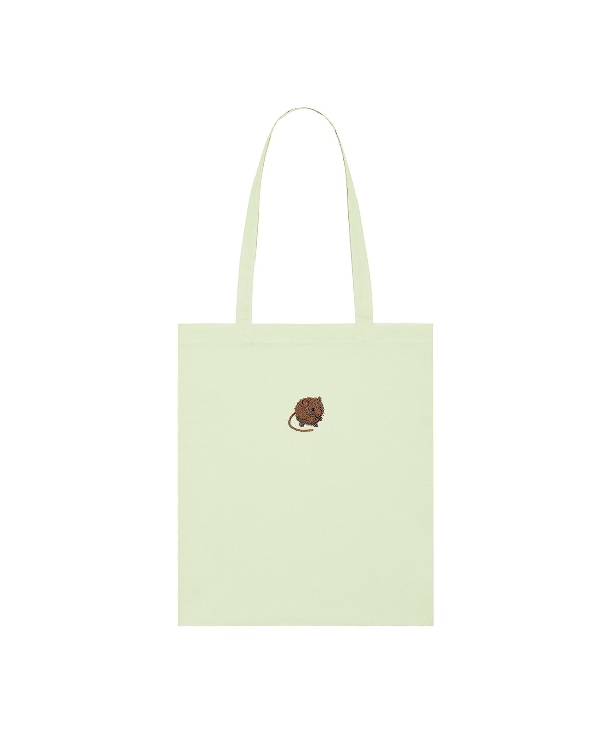 Harvest Mouse Embroidered Tote Bag