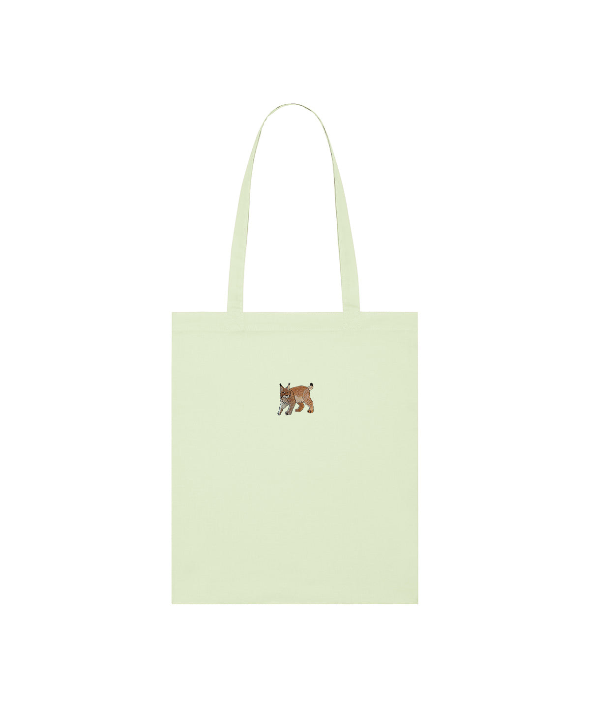 Lynx Embroidered Tote Bag