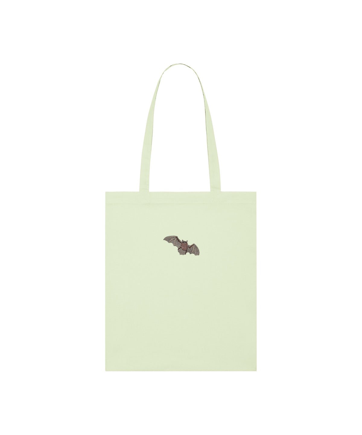 Pipistrelle Bat Embroidered Tote Bag