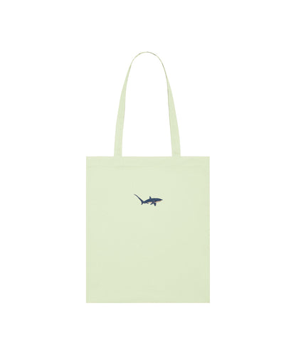 Thresher Shark Embroidered Tote Bag