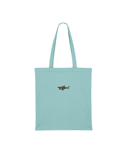 Basking Shark Embroidered Tote Bag