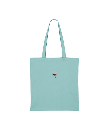 Greylag Goose Embroidered Tote Bag