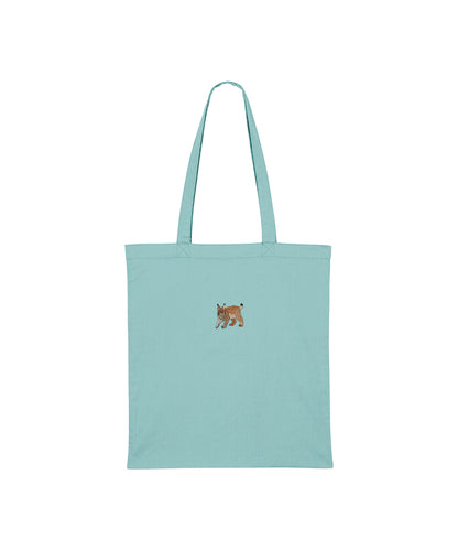 Lynx Embroidered Tote Bag