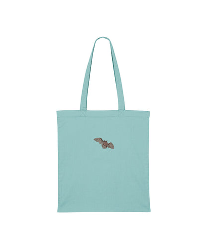 Pipistrelle Bat Embroidered Tote Bag