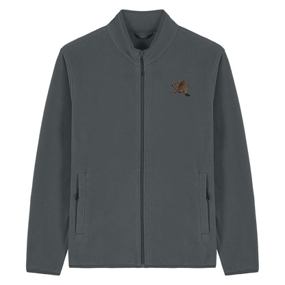 Beaver Riverside Embroidered Men's Fleece Jacket