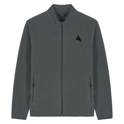 Chough Embroidered Men's Fleece Jacket