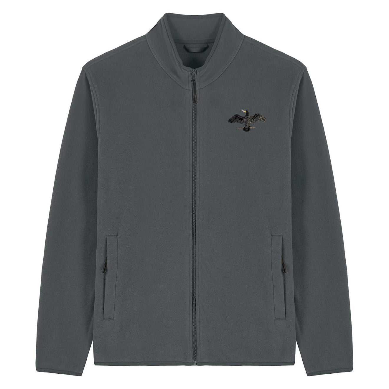Cormorant Embroidered Men's Fleece Jacket