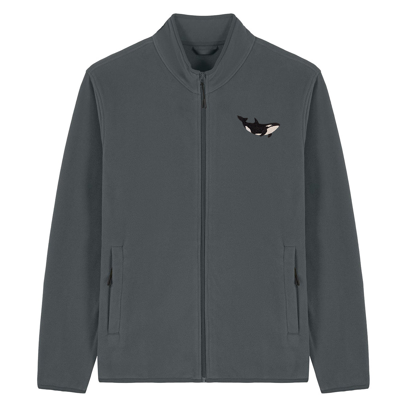 Orca Embroidered Men's Fleece Jacket