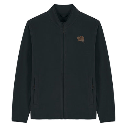 Beaver Riverside Embroidered Men's Fleece Jacket