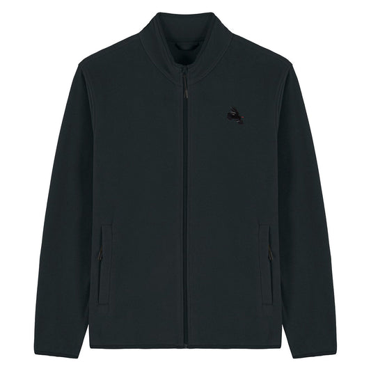 Chough Embroidered Men's Fleece Jacket