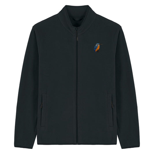 Kingfisher Embroidered Men's Fleece Jacket