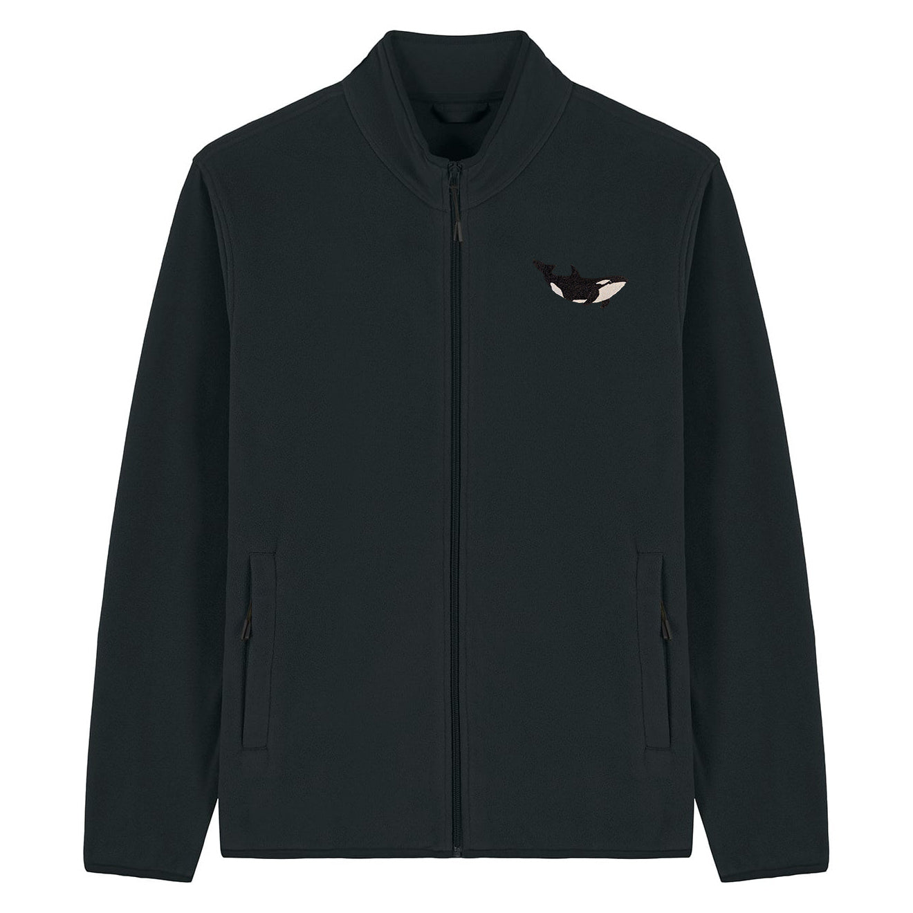 Orca Embroidered Men's Fleece Jacket