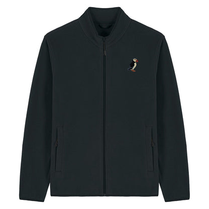 Puffin Embroidered Men's Fleece Jacket