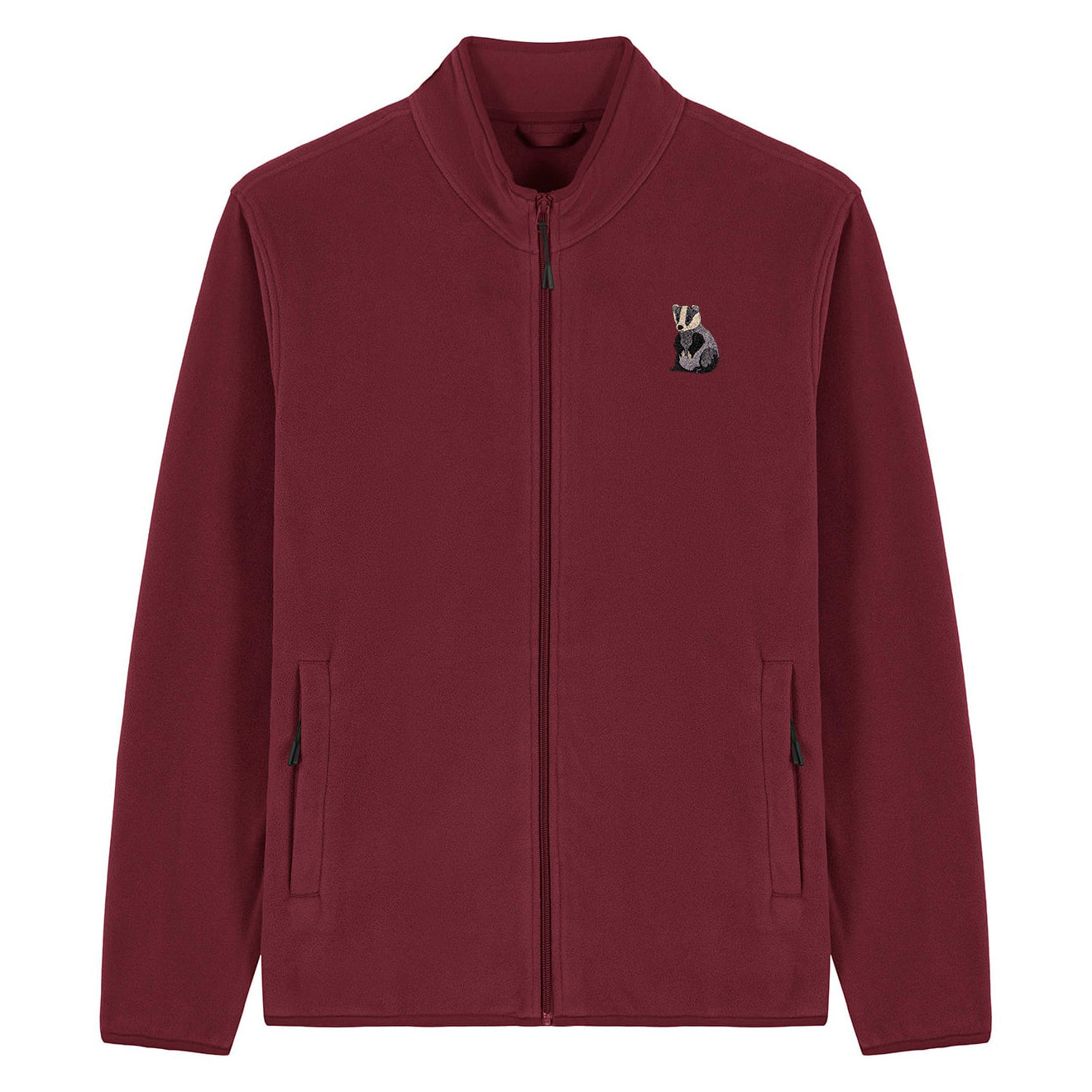 Badger Embroidered Men's Fleece Jacket