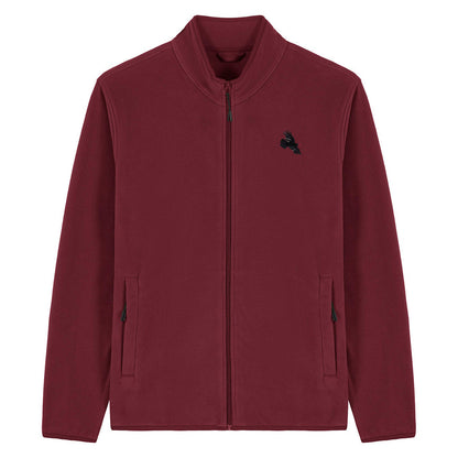 Chough Embroidered Men's Fleece Jacket