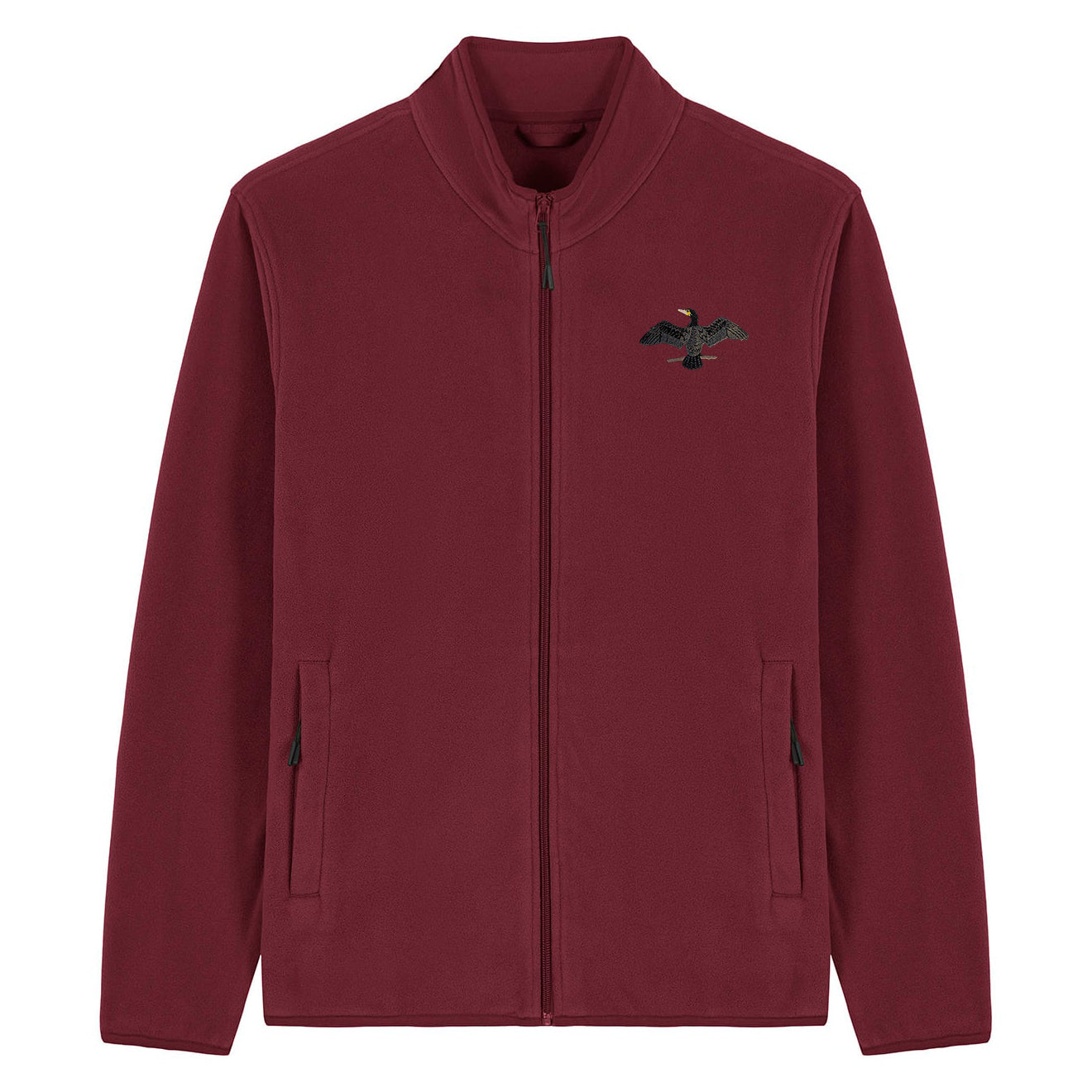 Cormorant Embroidered Men's Fleece Jacket