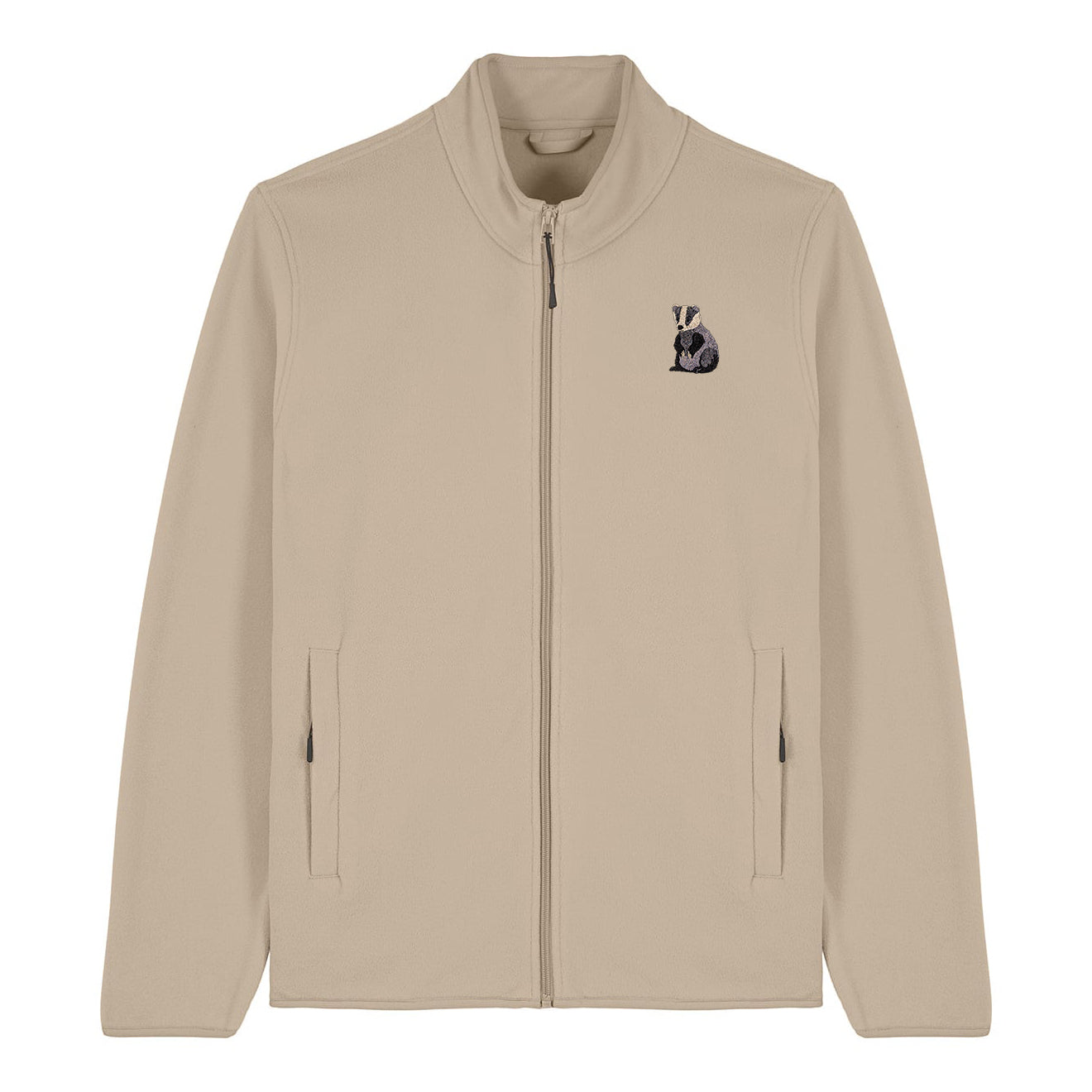 Badger Embroidered Men's Fleece Jacket