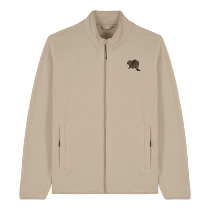 Beaver Riverside Embroidered Men's Fleece Jacket