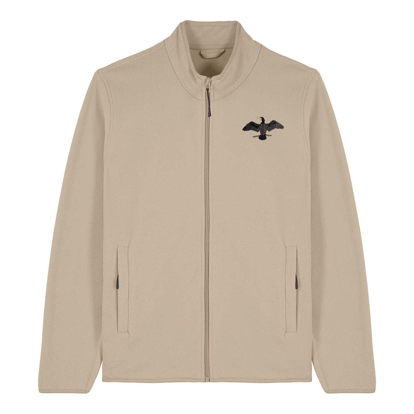 Cormorant Embroidered Men's Fleece Jacket