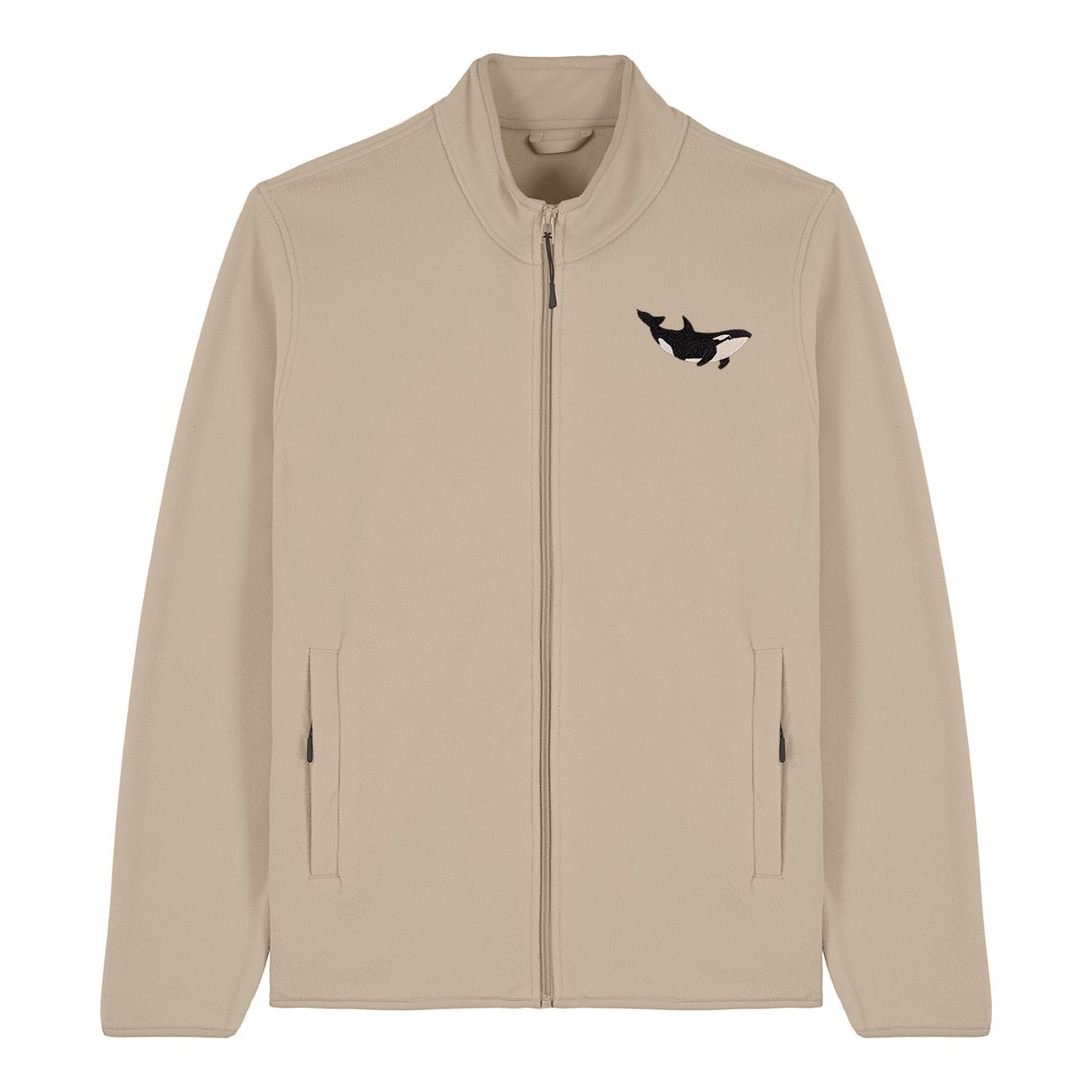 Orca Embroidered Men's Fleece Jacket
