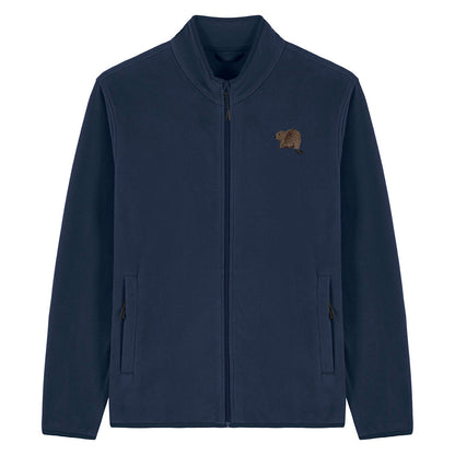 Beaver Riverside Embroidered Men's Fleece Jacket