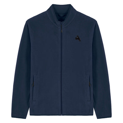 Chough Embroidered Men's Fleece Jacket