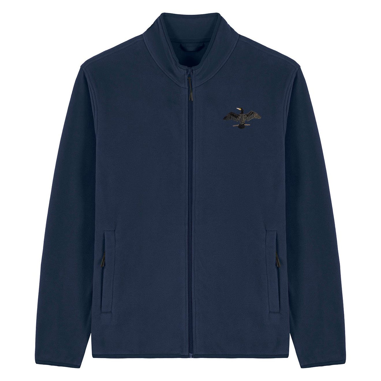 Cormorant Embroidered Men's Fleece Jacket