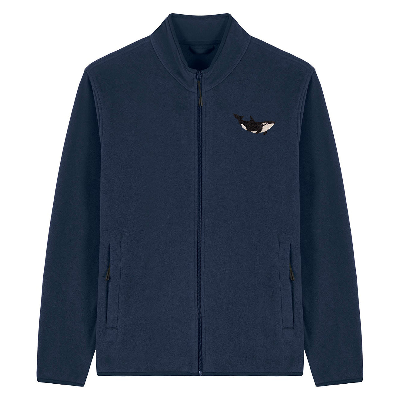 Orca Embroidered Men's Fleece Jacket