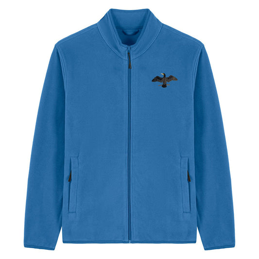 Cormorant Embroidered Men's Fleece Jacket