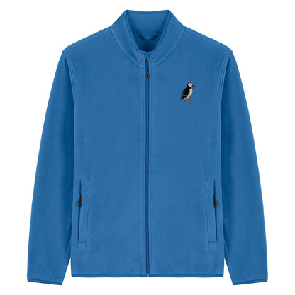 Puffin Embroidered Men's Fleece Jacket