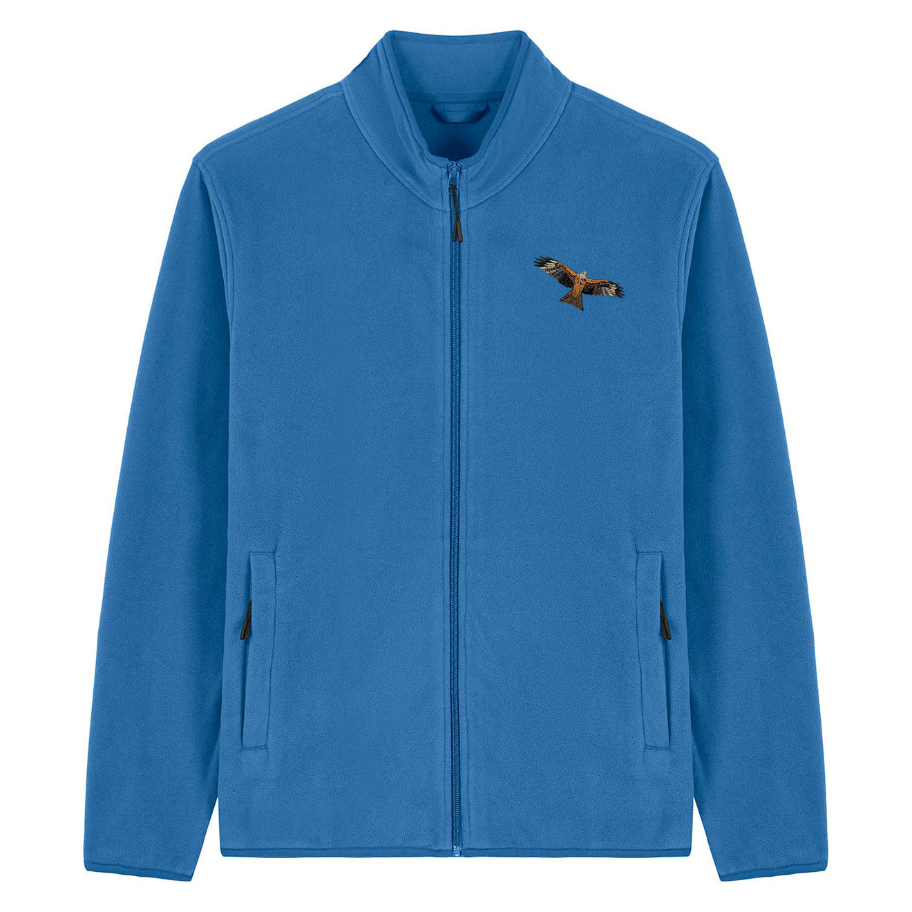 Red Kite Embroidered Men's Fleece Jacket