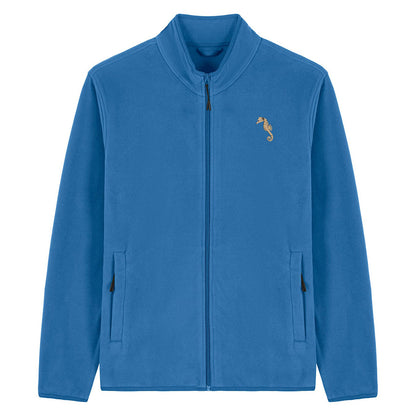 Seahorse Embroidered Men's Fleece Jacket