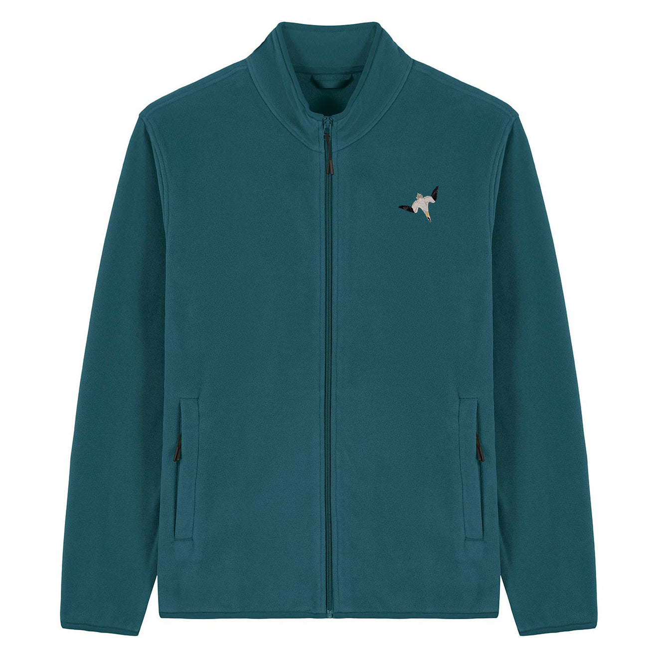 Gannet Embroidered Men's Fleece Jacket
