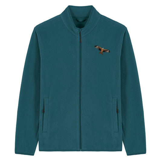 Red Kite Embroidered Men's Fleece Jacket