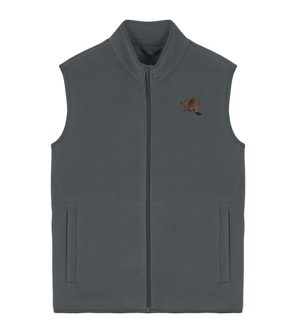 Beaver Riverside Embroidered Men's Fleece Gilet Bodywarmer