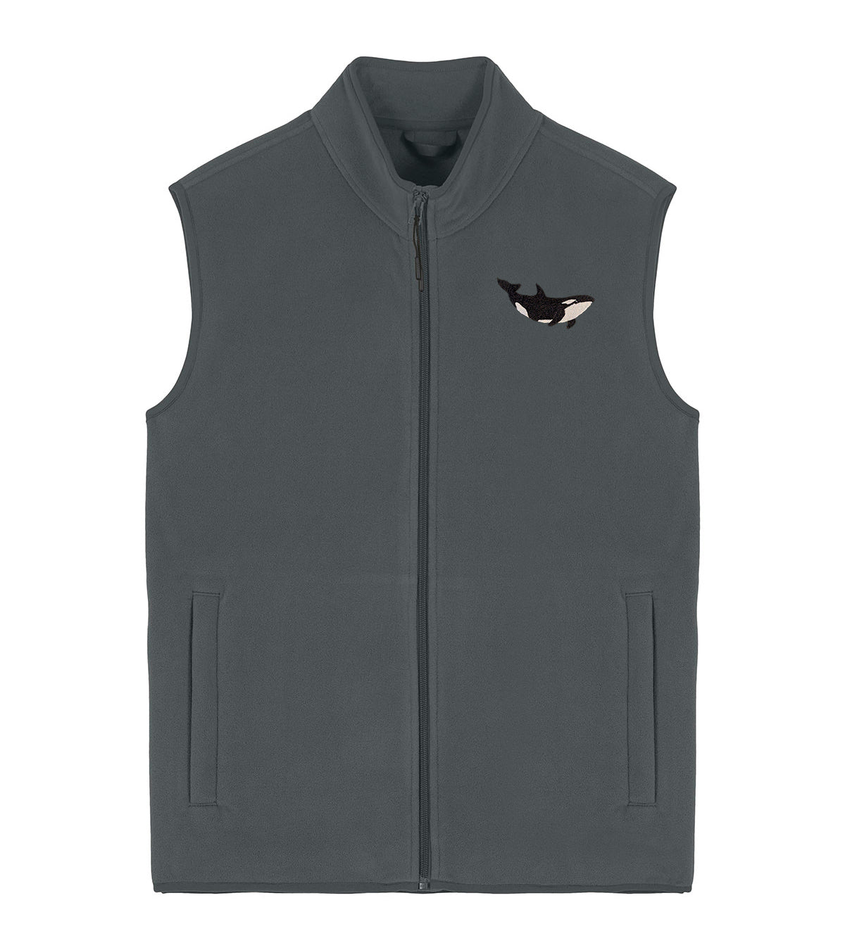 Orca Embroidered Men's Fleece Gilet Bodywarmer