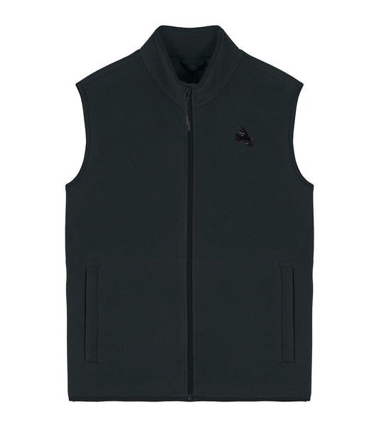 Chough Embroidered Men's Fleece Gilet Bodywarmer