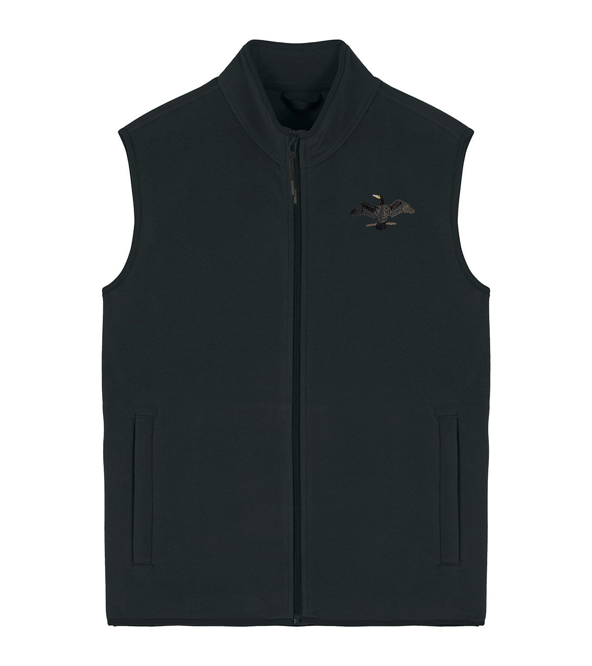 Cormorant Embroidered Men's Fleece Gilet Bodywarmer
