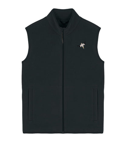 Gannet Embroidered Men's Fleece Gilet Bodywarmer