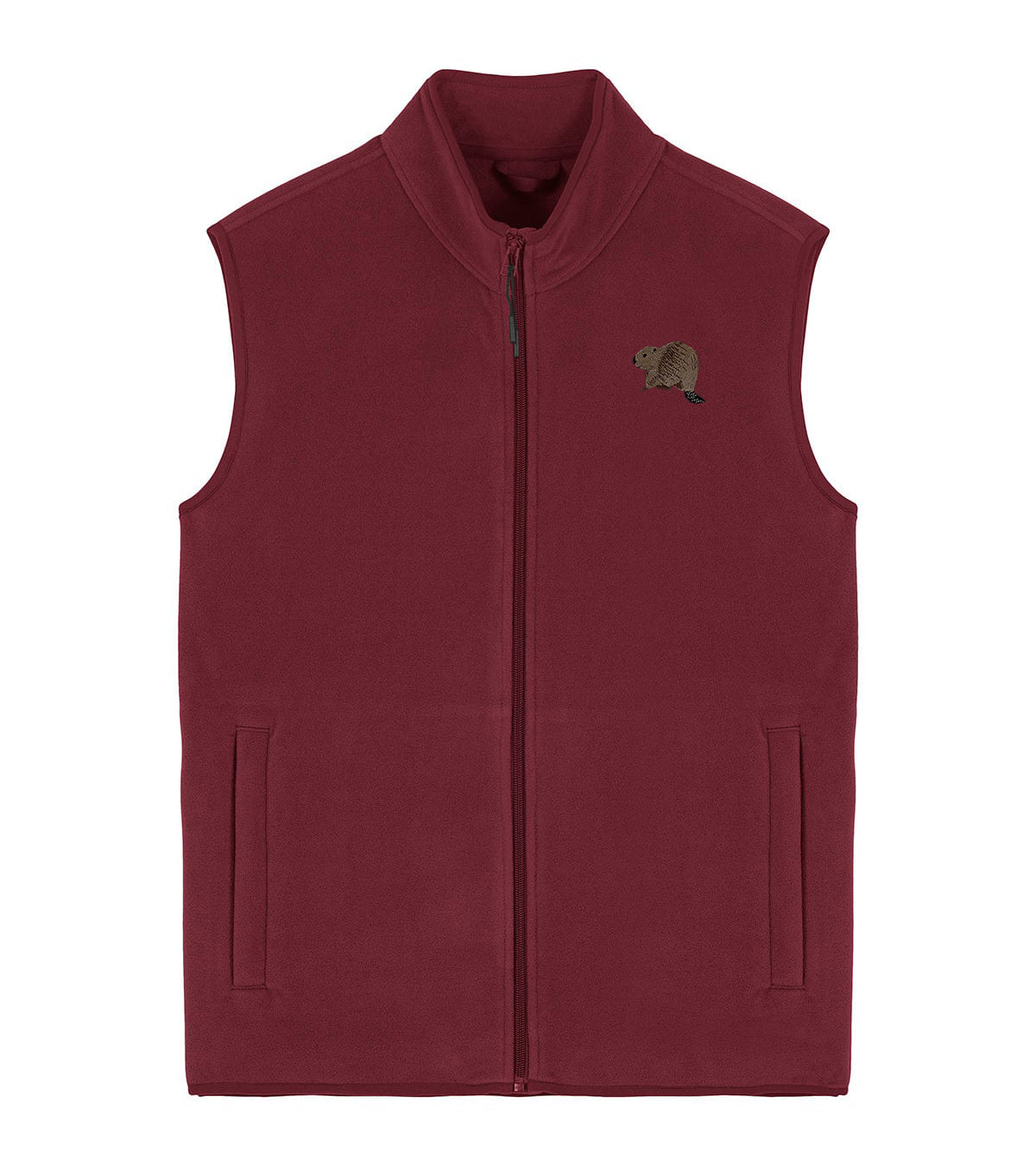 Beaver Riverside Embroidered Men's Fleece Gilet Bodywarmer