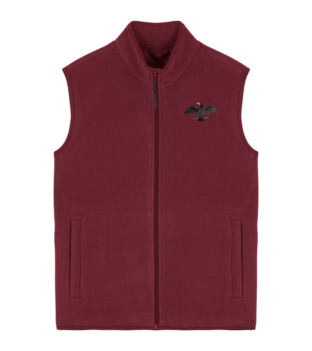 Cormorant Embroidered Men's Fleece Gilet Bodywarmer