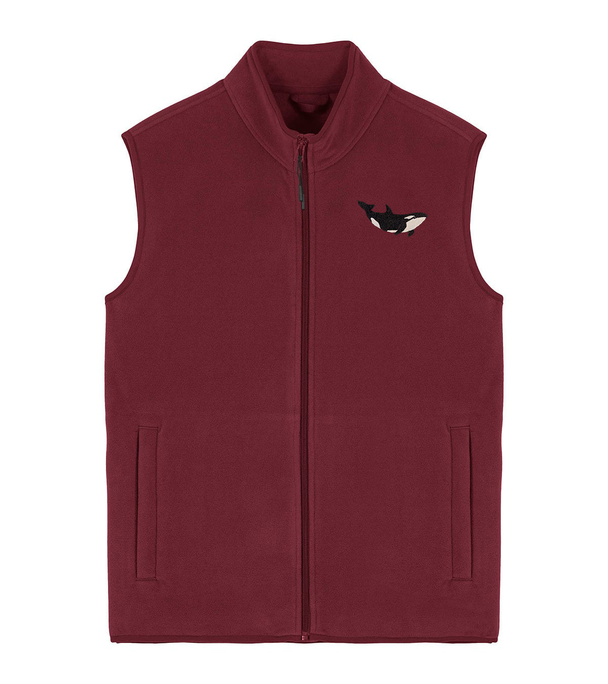 Orca Embroidered Men's Fleece Gilet Bodywarmer