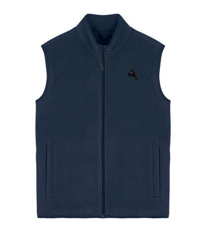 Chough Embroidered Men's Fleece Gilet Bodywarmer