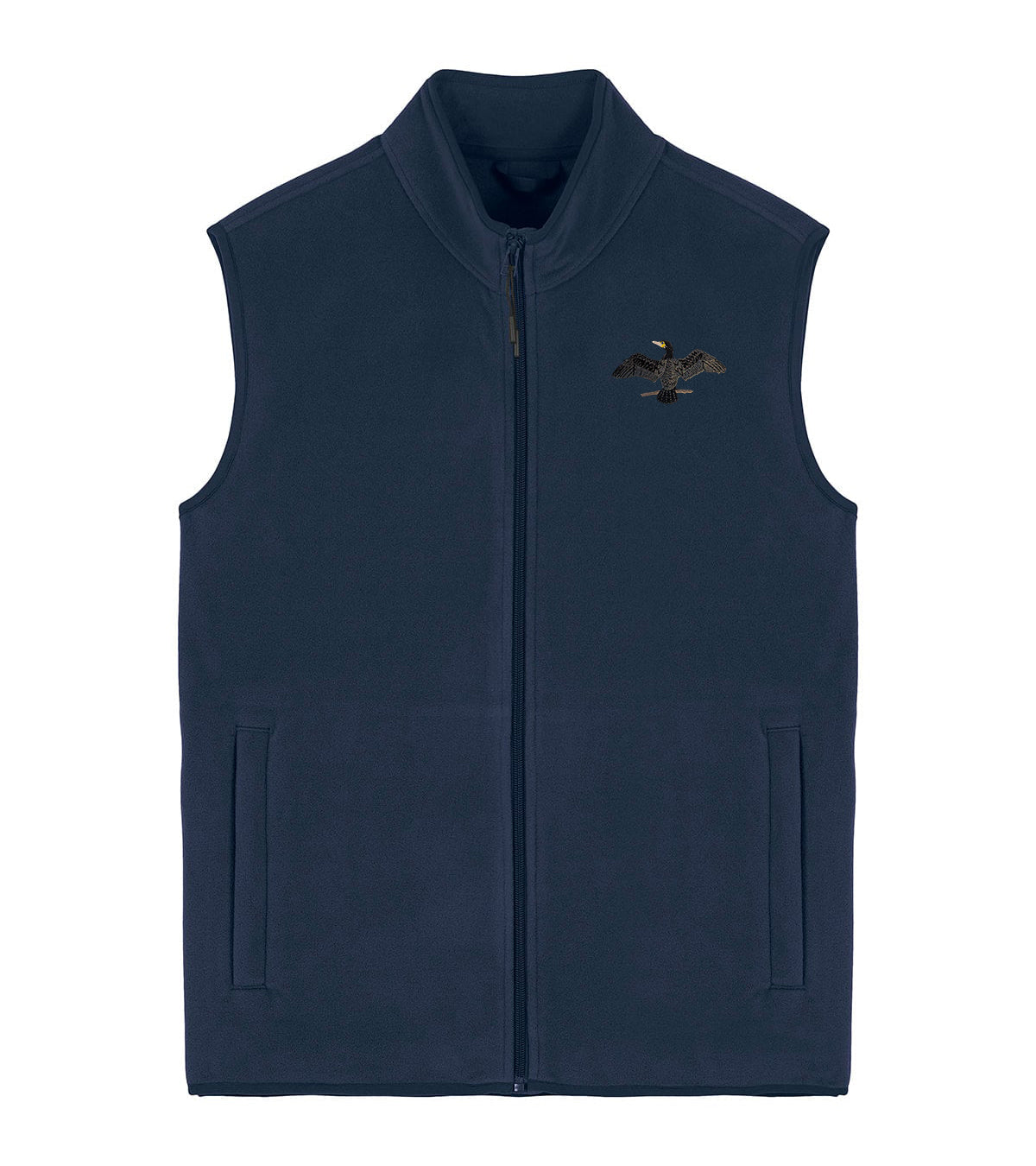 Cormorant Embroidered Men's Fleece Gilet Bodywarmer