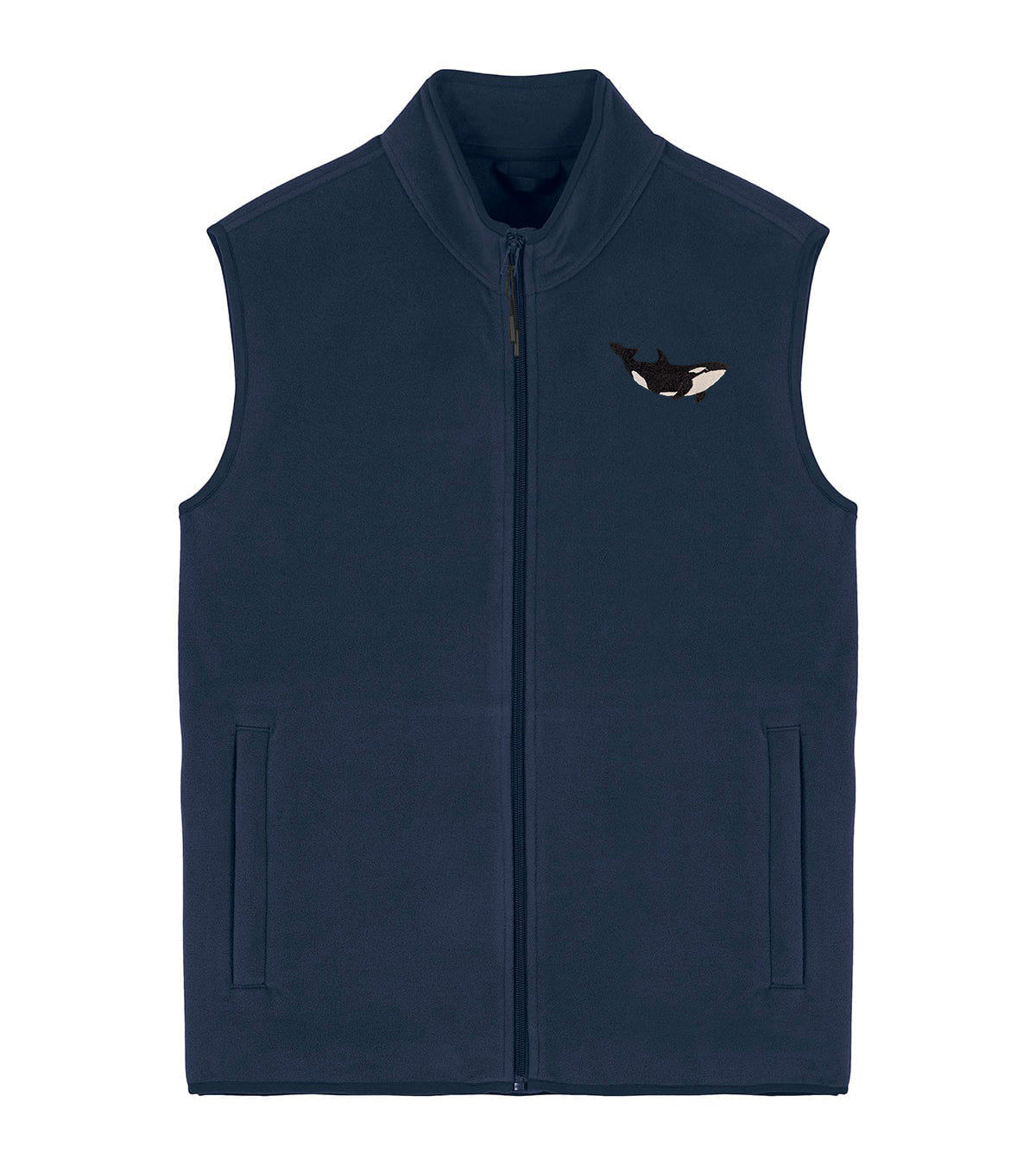 Orca Embroidered Men's Fleece Gilet Bodywarmer