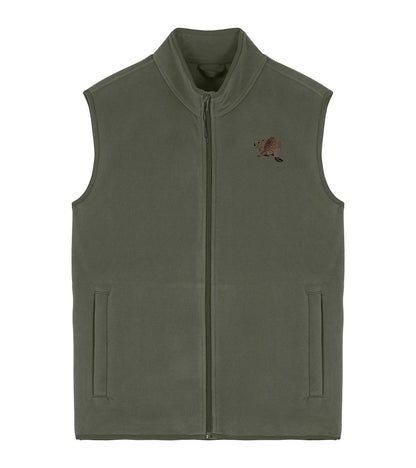 Beaver Riverside Embroidered Men's Fleece Gilet Bodywarmer