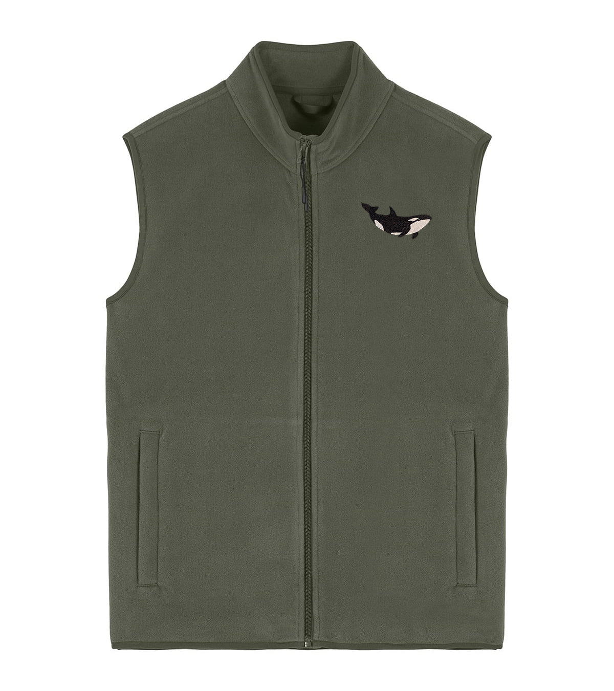 Orca Embroidered Men's Fleece Gilet Bodywarmer