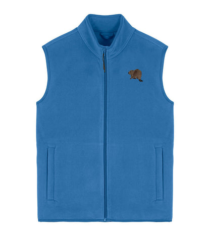 Beaver Riverside Embroidered Men's Fleece Gilet Bodywarmer